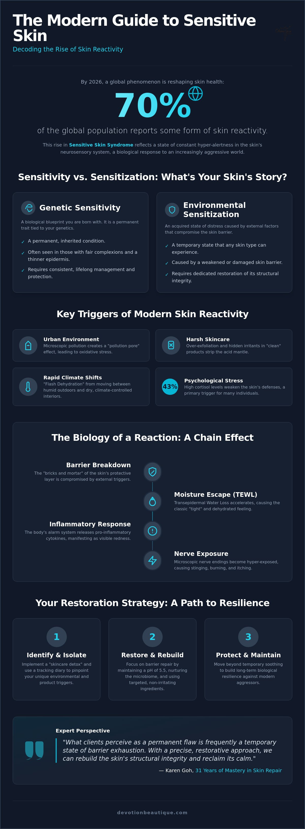 Sensitive Skin Causes: A 2026 Guide to Understanding Modern Reactivity